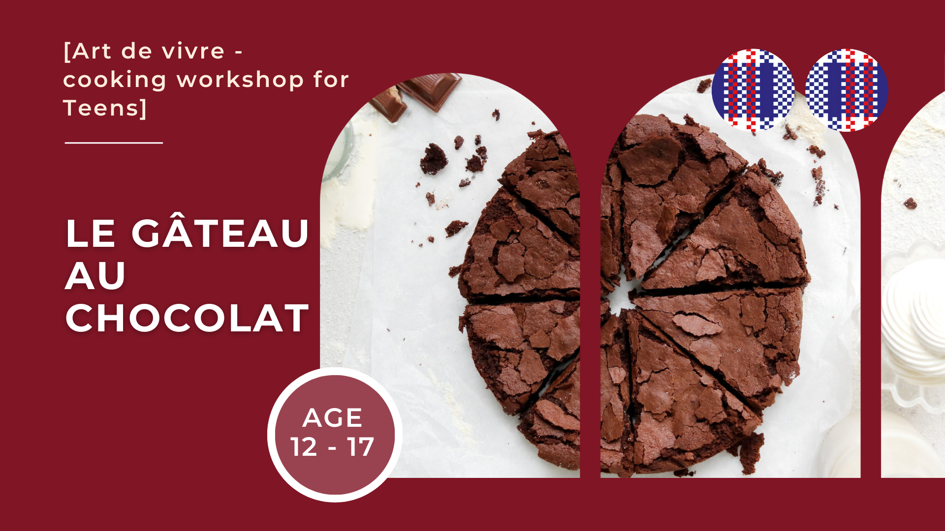 Cooking Workshop Teens: Le Gâteau au chocolat