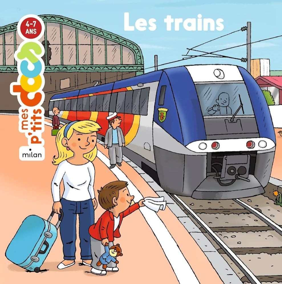 Les trains - Click to enlarge picture.