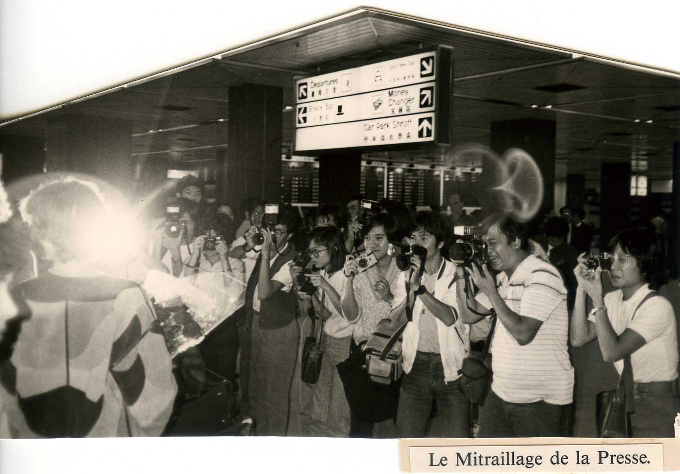 French actor and actress Pierre Richard and Miou Miou.