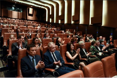 Opening of the Hong Kong French Film Festival (French Cine Panorama) in 2014 at the IFC theater.