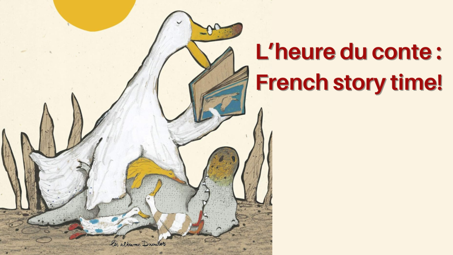 L'heure du conte : French story time